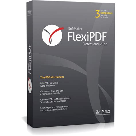 SoftMaker FlexiPDF Professional 2022 Free Download